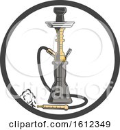 Clipart Of A Hookah Royalty Free Vector Illustration