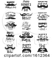 Poster, Art Print Of Fathers Day Mustache Designs
