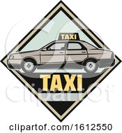 Poster, Art Print Of Diamond Taxi Automotive Design