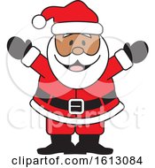 Poster, Art Print Of Happy Welcoming Black Christmas Santa Claus