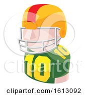 Poster, Art Print Of Football Player Avatar People Icon