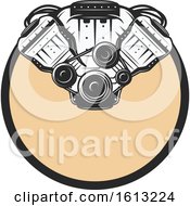 Poster, Art Print Of Car Engine Automotive Design