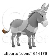 Poster, Art Print Of Donkey Animal Cartoon Character