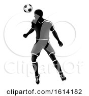 Poster, Art Print Of Soccer Player Sports Silhouette