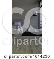 Poster, Art Print Of 3d Contemporary Bedroom Interior