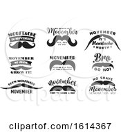 Poster, Art Print Of Mustaches For No Shave November