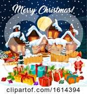 Poster, Art Print Of Merry Christmas Greeting