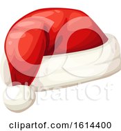 Clipart Of A Santa Hat Royalty Free Vector Illustration