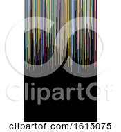 Poster, Art Print Of Colorful Stripes Business Card Or Background Design