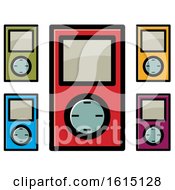 Poster, Art Print Of Colorful Ipod Icons
