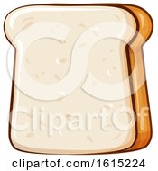 Poster, Art Print Of Cartoon Slice Of Bread