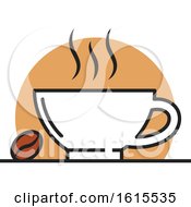 Poster, Art Print Of Coffee Cup And Bean