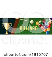 Poster, Art Print Of Billiards Website Banner
