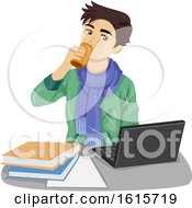 Teen Boy Energy Drink Illustration by BNP Design Studio