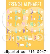 Poster, Art Print Of French Alphabet Illustration