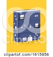 Poster, Art Print Of Book Knowledge Building Illustration