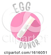 Poster, Art Print Of Donor Egg Donation Illustration