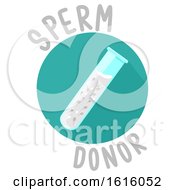 Poster, Art Print Of Donor Sperm Illustration