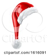 Poster, Art Print Of Santa Claus Christmas Hat