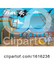 Poster, Art Print Of Pirate Ship Deck