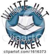 Poster, Art Print Of White Hat Hacker Illustration