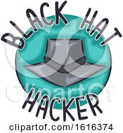 Poster, Art Print Of Black Hat Hacker Illustration