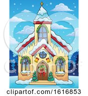 Poster, Art Print Of Christmas Church During The Day