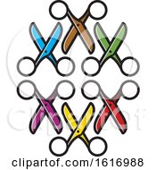 Poster, Art Print Of Colorful Scissors
