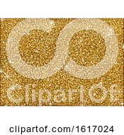 Poster, Art Print Of Gold Glitter Background