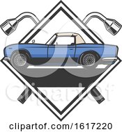 Poster, Art Print Of Vintage Car