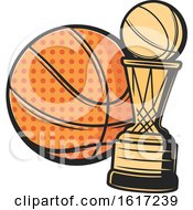 Poster, Art Print Of Basketball Logo