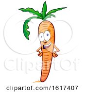 Happy Carrot Mascot