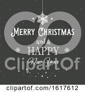 Poster, Art Print Of Decorative Christmas Text Background