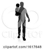 Poster, Art Print Of Father And Child Family Silhouette