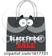 Black Friday Sale Shopping Bag Mascot