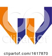 Poster, Art Print Of Letter W Logo