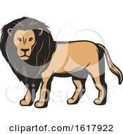 Male Lion by Vector Tradition SM