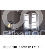 Poster, Art Print Of 3d Contemporary Empty Room