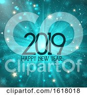 Poster, Art Print Of Decorative Happy New Year Background