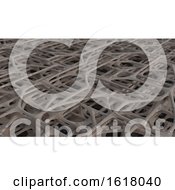 Poster, Art Print Of 3d Render Of Abstract Chaotic Elements