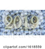 Poster, Art Print Of 3d Render Of Christmas And New Year Background