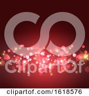 Poster, Art Print Of Gold Stars And Bokeh Lights Background