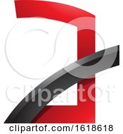 Poster, Art Print Of Red And Black Letter A