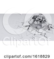 Poster, Art Print Of 3d Shatter Abstract Wallpaper Background