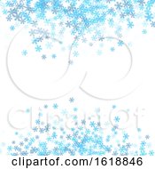 Poster, Art Print Of Christmas Background Of Snowflakes
