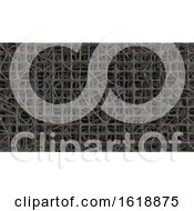 Poster, Art Print Of 3d Render Of Abstract Chaotic Elements