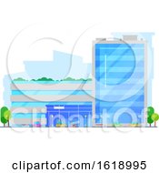 Poster, Art Print Of Commercial Building
