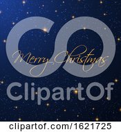 Poster, Art Print Of Christmas Starry Background