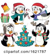 Poster, Art Print Of Christmas Penguins