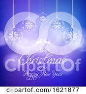 Poster, Art Print Of Decorative Christmas And New Year Background